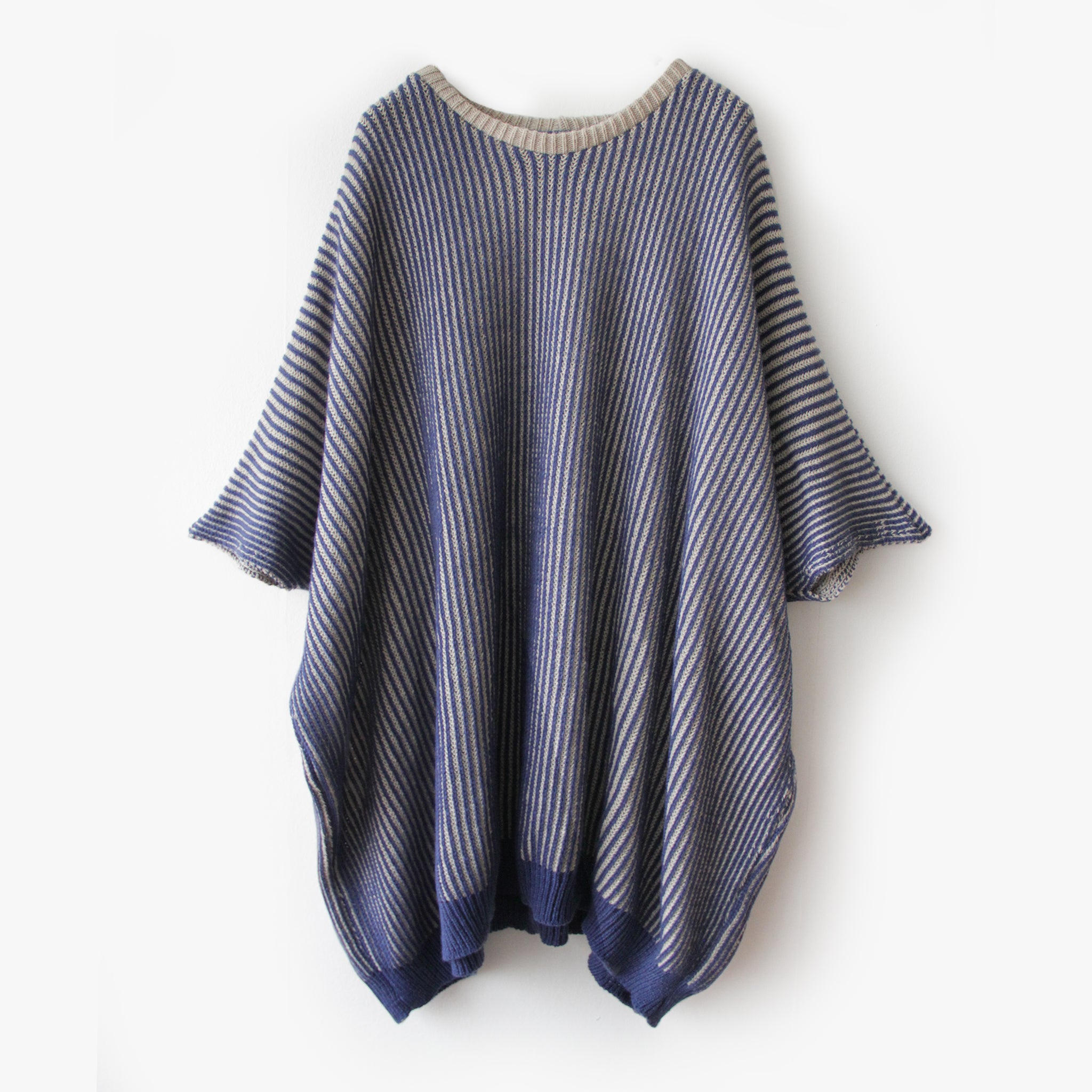 HEVE Prima Flare Gaucho PT ネイビー CHOMBA - Poncho Perlé