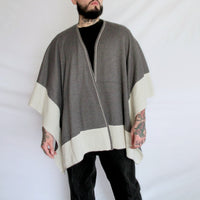 Ruana reversible Arena - Alpaca PET premium
