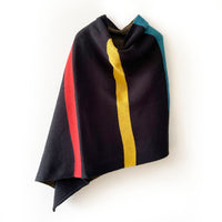 Manta Rayas colores negra