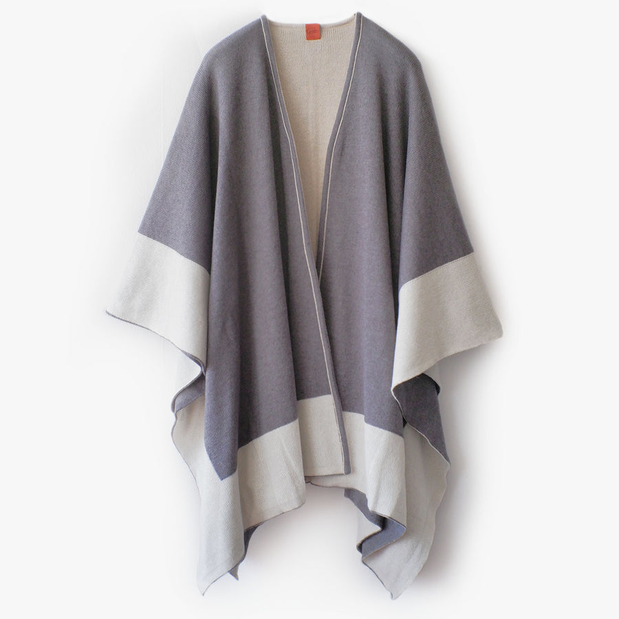 CHOMBA - Ruana reversible premium