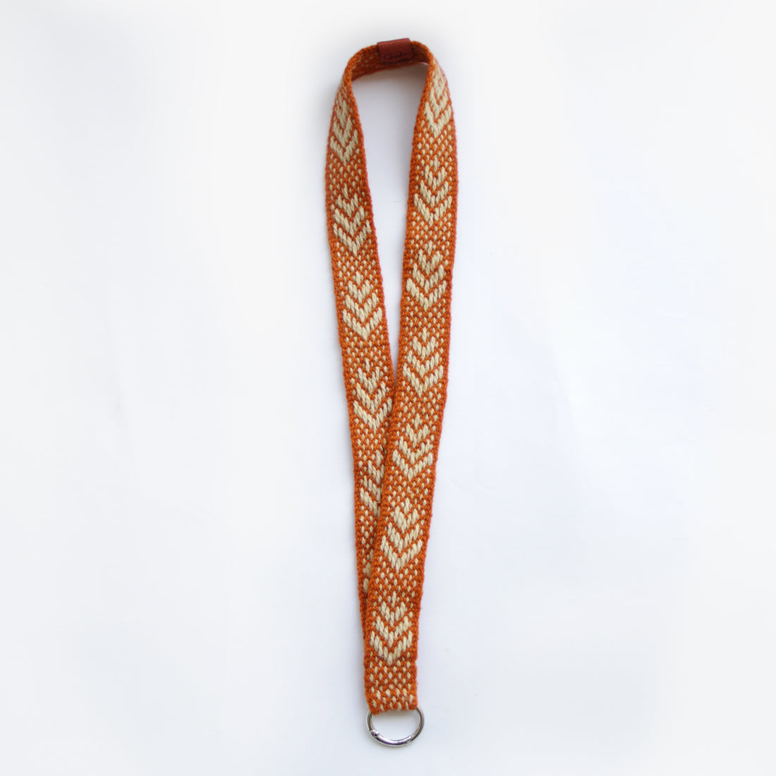 Lanyard en telar Mapuche