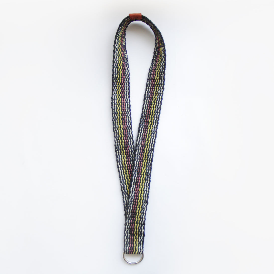 Lanyard en telar Mapuche